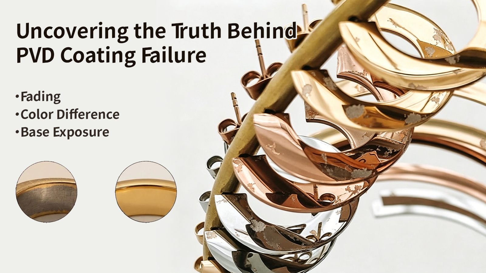 Why PVD Coatings Fail- The Real Causes of Fading-Color Variation-and Substrate Exposure