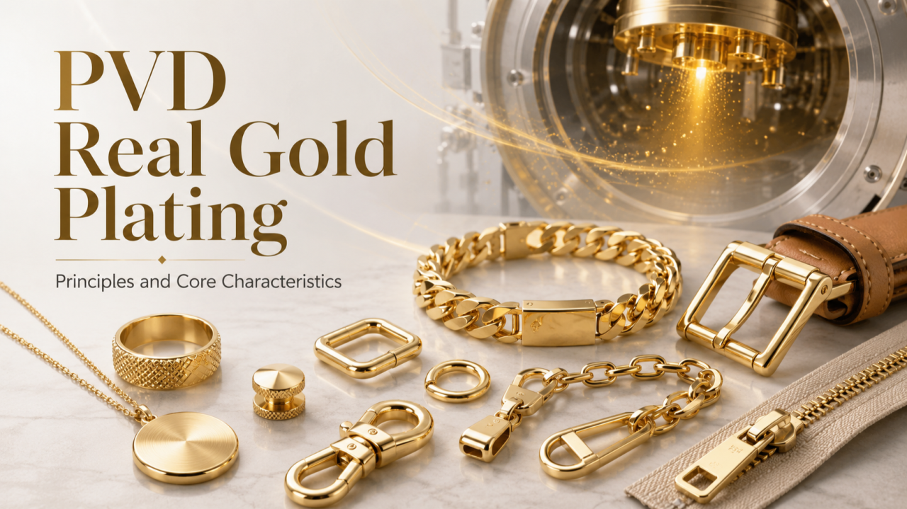 PVD Real Gold Plating: Principles and Core Characteristics