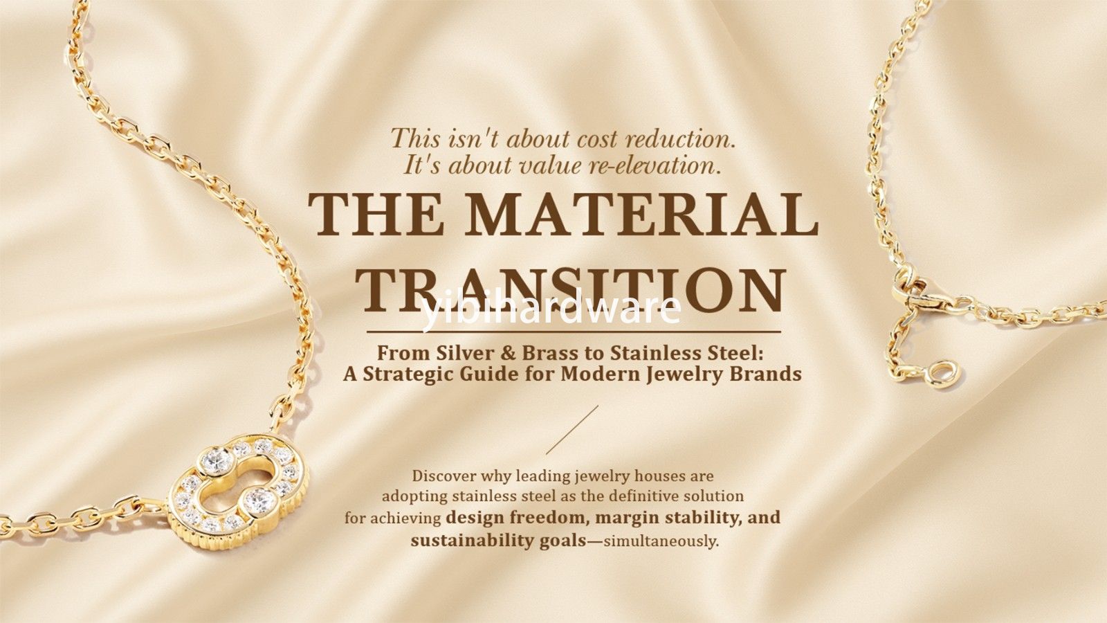 From Silver & Brass to Stainless Steel: A Strategic Guide for Modern Jewelry Brands